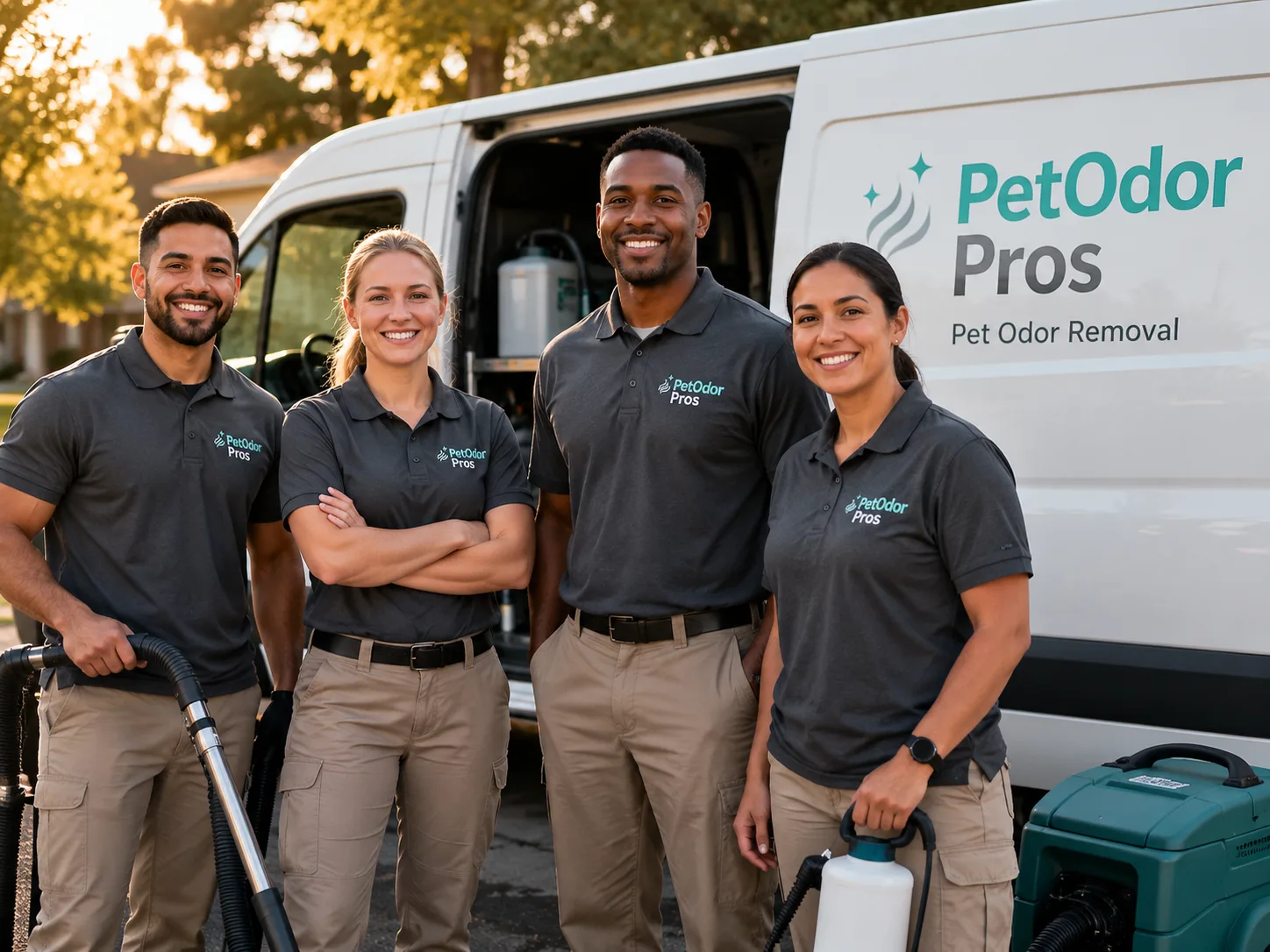 Pet Odor Removal team serving Diamond Springs, CA